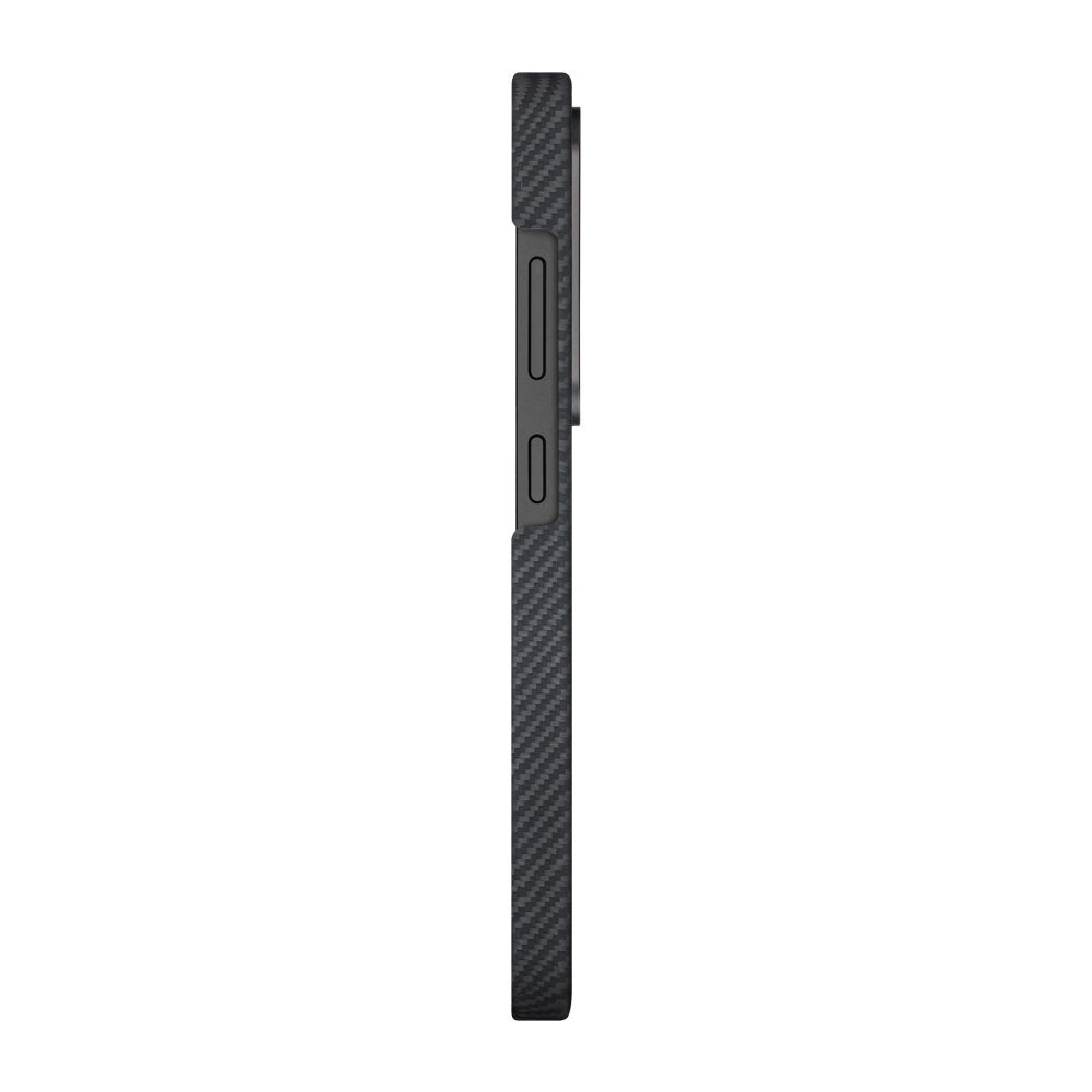 Galaxy S25 Ultra Kılıf M-safe Şarj Özellikli 600D Aramid Fiber Pitaka Ultra-Slim Classic Serisi Black-Grey Twill Kılıf Galaxy S25 Ultra Kılıf M-safe Şarj Özellikli 600D Aramid Fiber Pitaka Ultra-Slim Classic Serisi Black-Grey Twill Kılıf